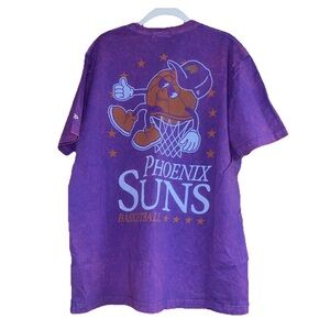 phoenix sun T shirt oversized enzyme wash new era old school logo NWT